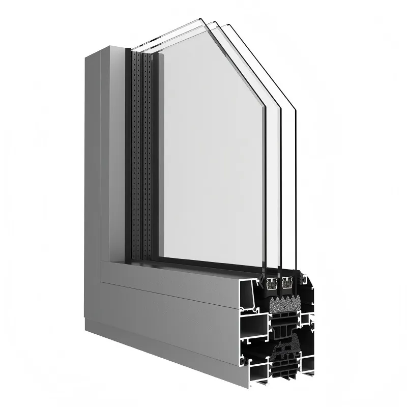 SJ75 EДвери и окна из алюминиевого сплава с разбитым мостом (1)